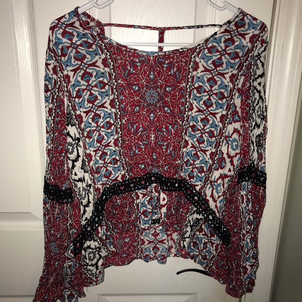 Earthbound Bohemian style flowy top